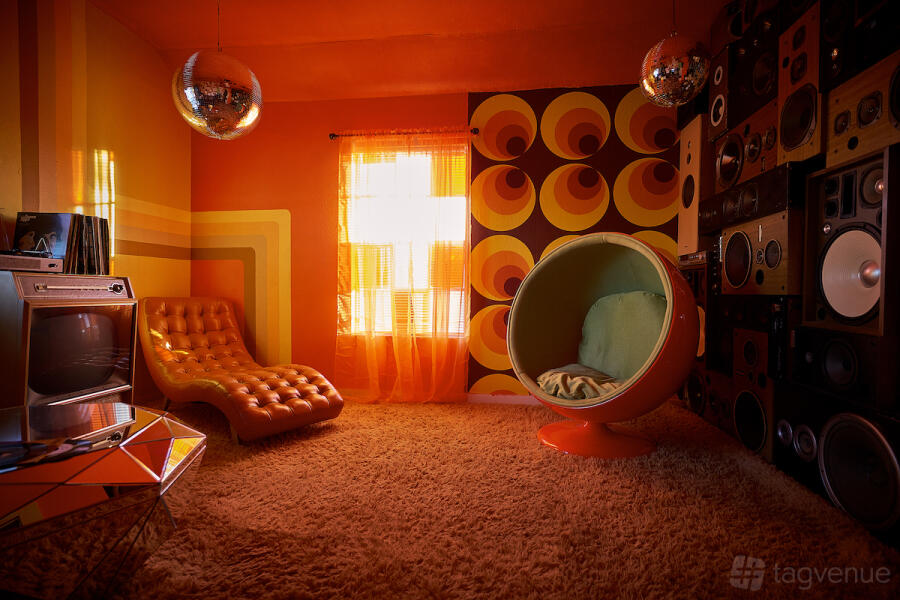 The Retro Play House at The Retro Playhouse in Northside Village, Houston, TX