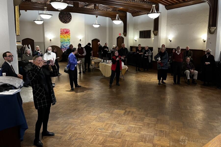 Parish Hall at Emmanuel Episcopal Church Of Boston in Back Bay, Boston, MA