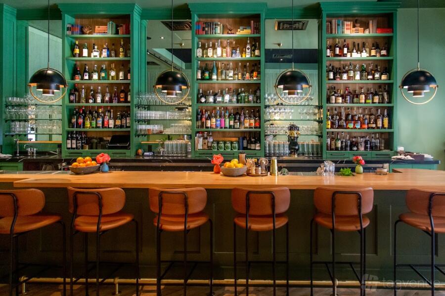 Inside Space at Zola + BarZola in Palo Alto, CA