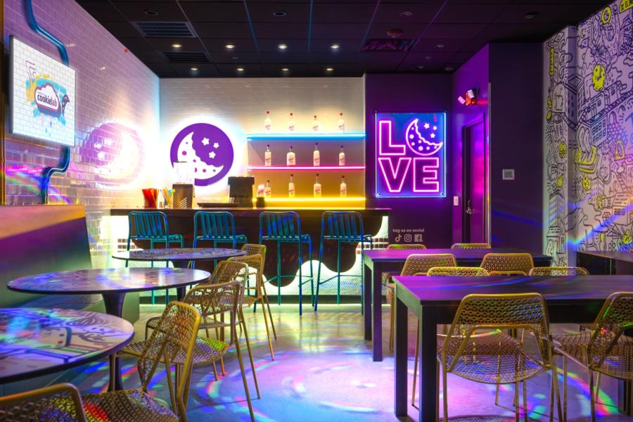 The Space at Insomnia Cookies Cookielab in Passyunk Square, Philadelphia, PA