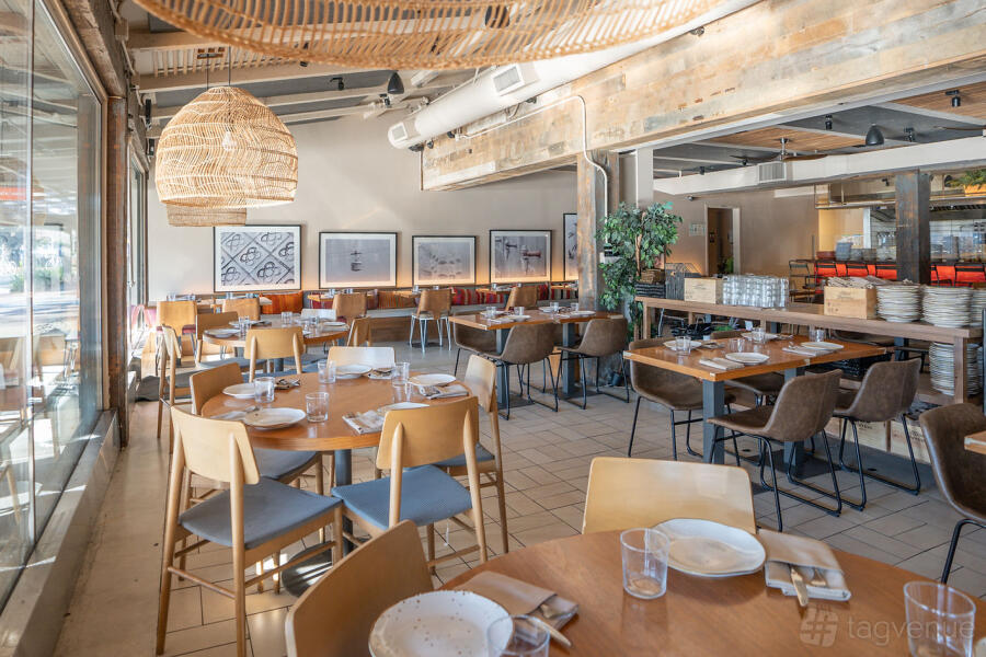 Main Dining Room at Telefèric Barcelona Palo Alto in Palo Alto, CA