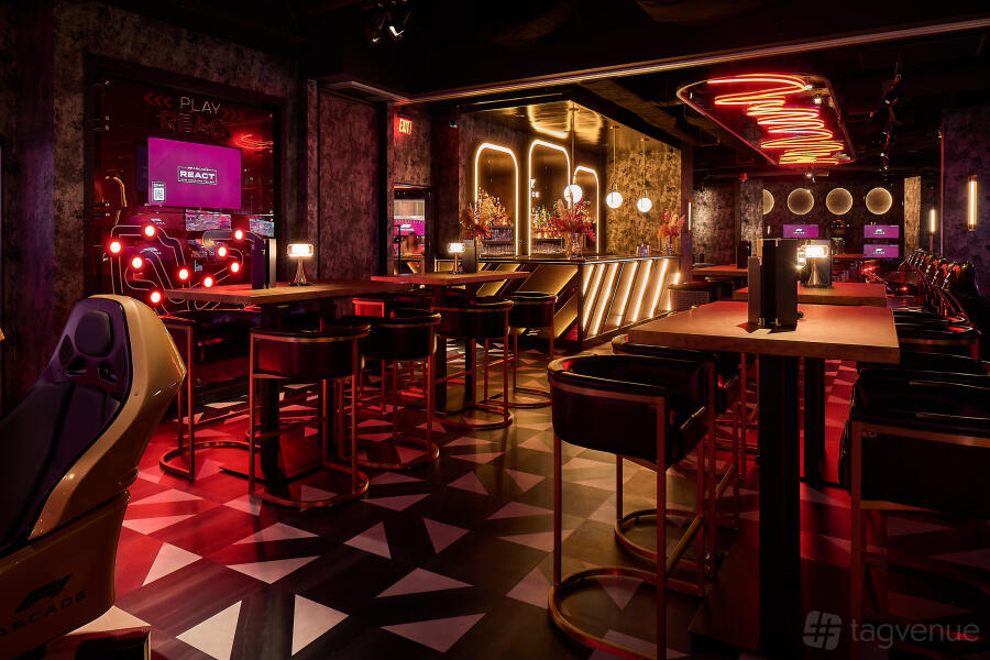 Briefing Room at F1 Arcade Boston in Seaport District/South Boston Waterfront, MA