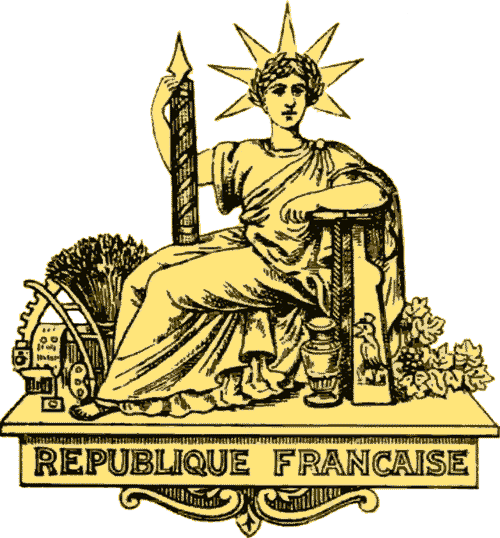 Republique Francaise - Franc currency territories